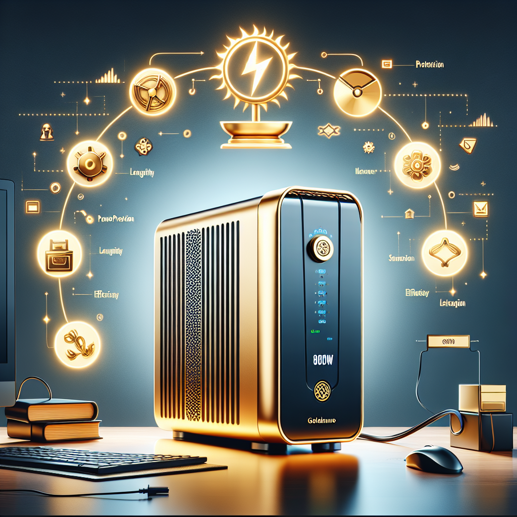 전력 보호를 위한 필수 아이템 Goldenmate 800W UPS의 모든 특징과 장단점 소개