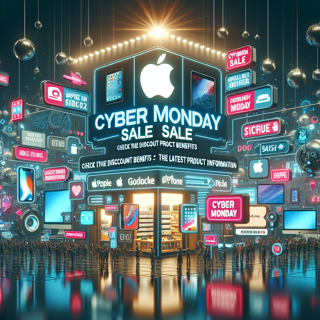 애플 Cyber Monday 세일 완벽 가이드 할인 혜택과 최신 제품 정보 확인하기