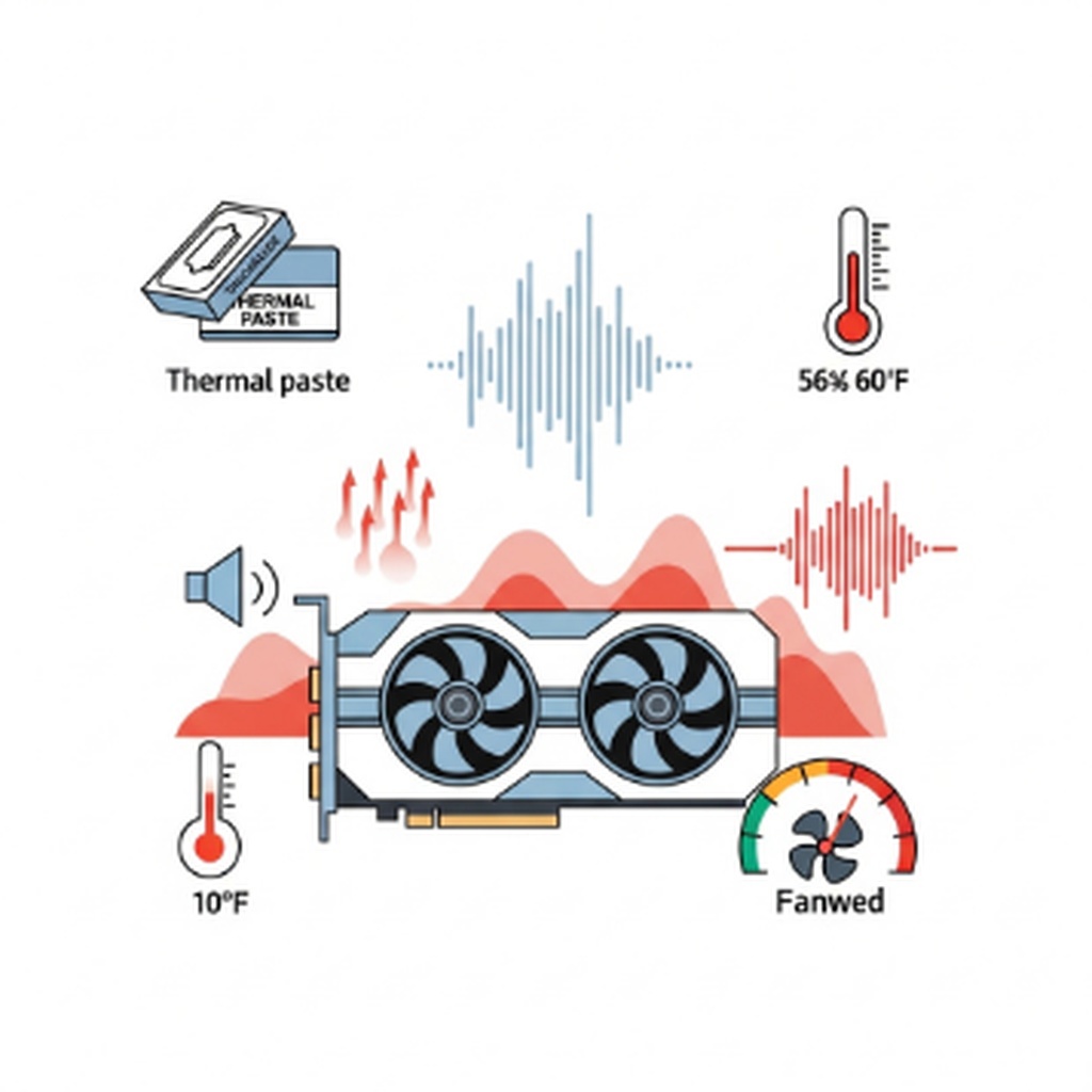 그래픽카드 팬 소음 줄이는 방법과 성능 최적화 설정법