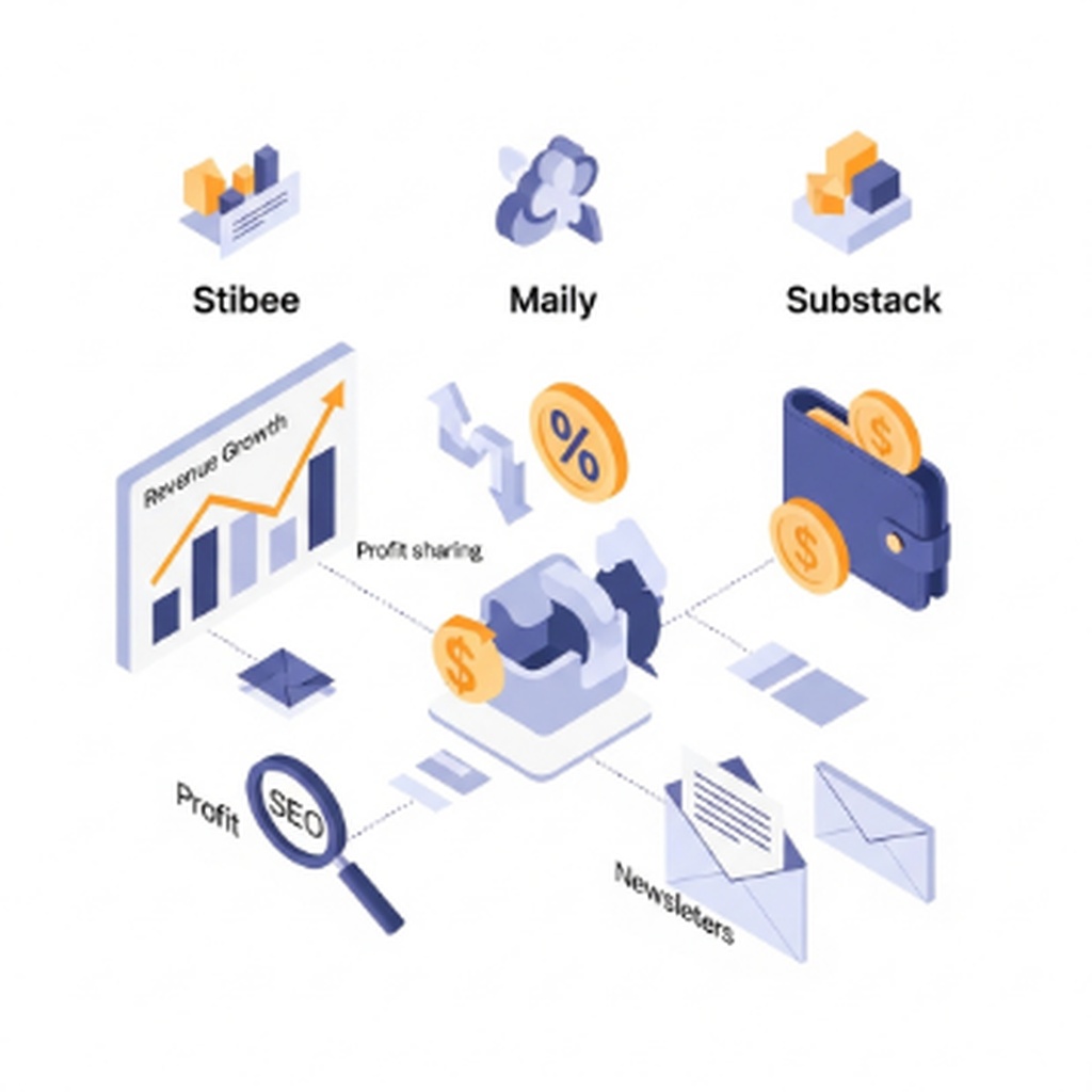 스티비 메일리 유료 구독 모델 수익 배분 및 플랫폼 비교