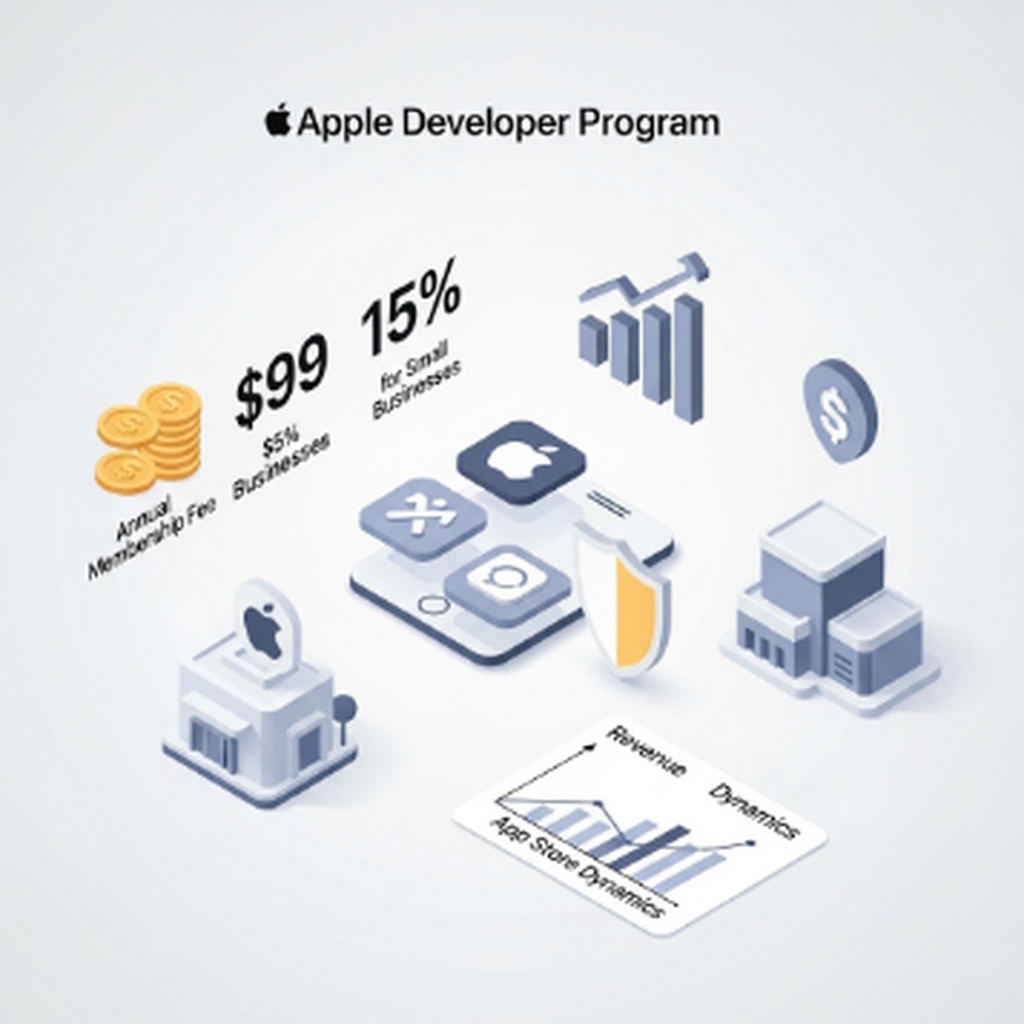 애플 앱스토어 개발자 계정 유지비 및 소규모 비즈니스 프로그램 수수료