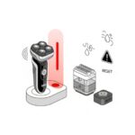 브라운 면도기 세정 센터 표시등 초기화 하는 법