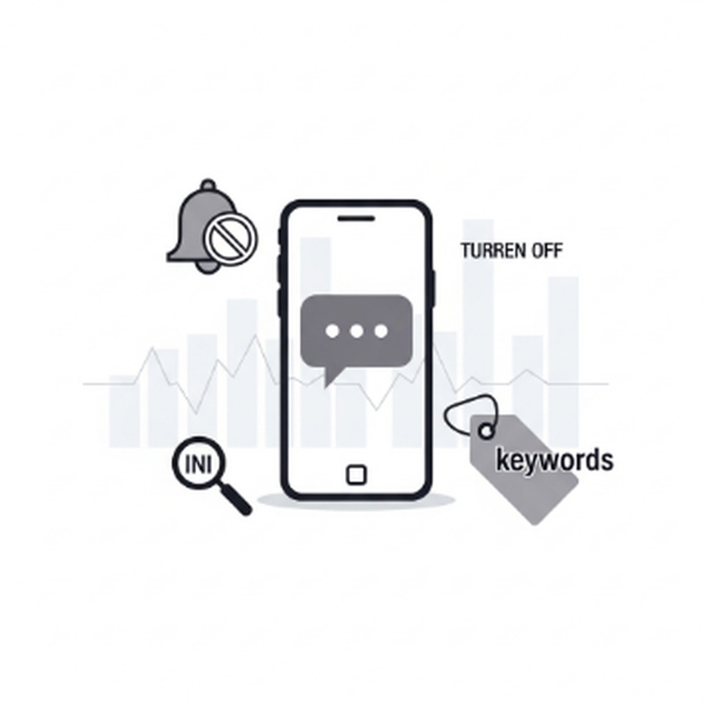 카카오톡 오픈채팅방 알림 끄고 키워드 알림만 받는 법