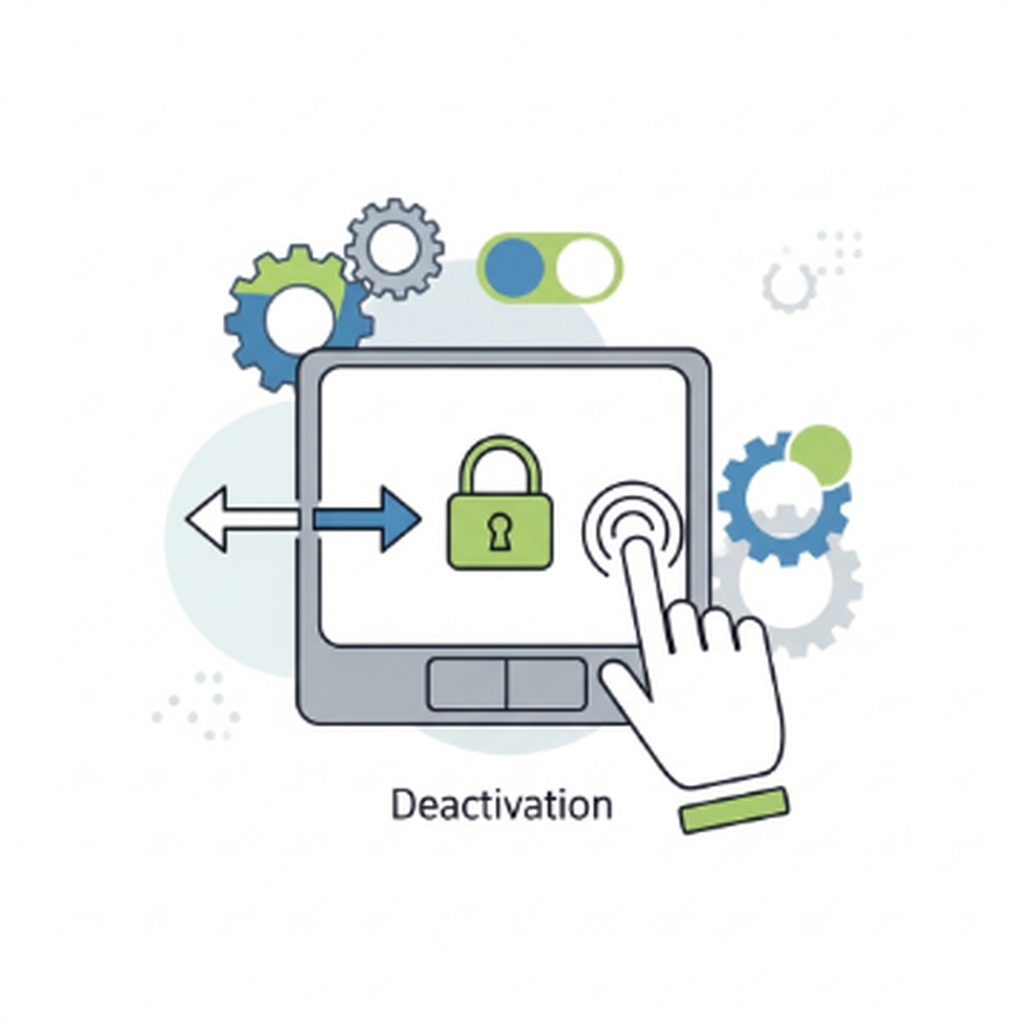 노트북 터치패드 잠금 해제 및 단축키 확인 방법