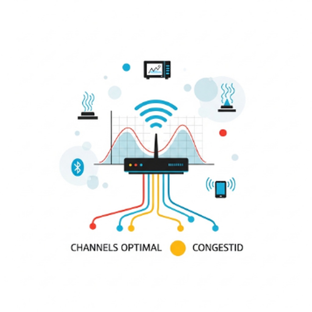 공유기 와이파이 채널 변경으로 인터넷 속도 올리는 법