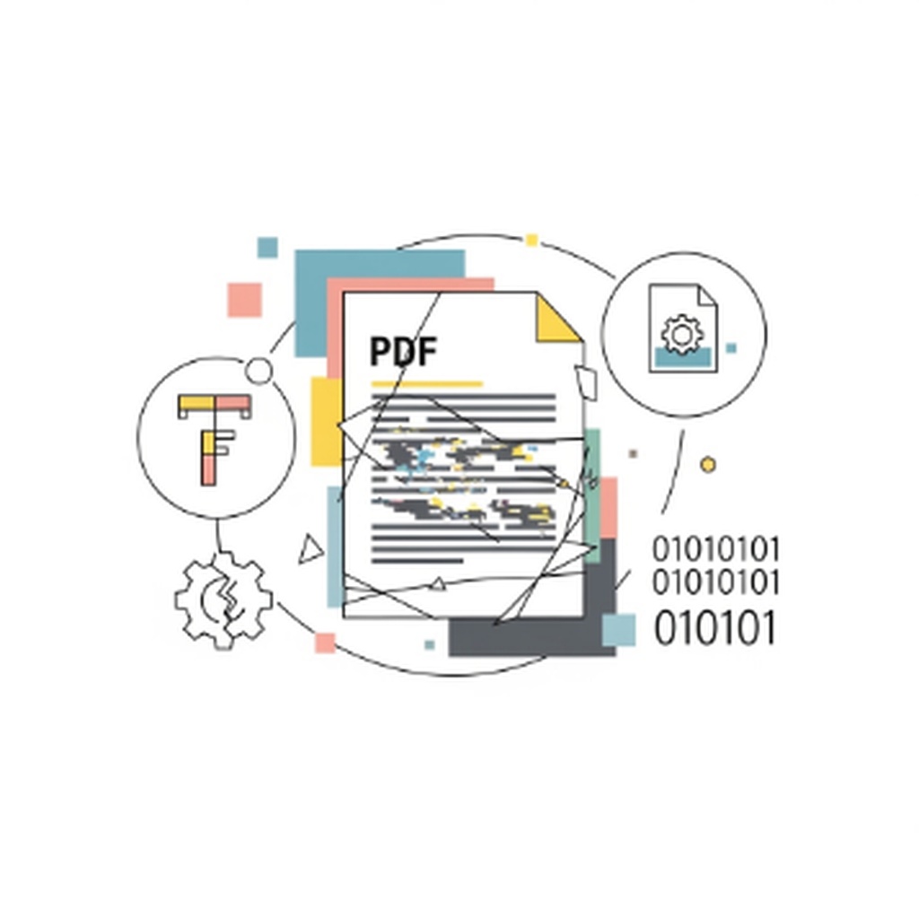 PDF 글자 깨짐 현상 폰트 포함 저장으로 해결하는 법