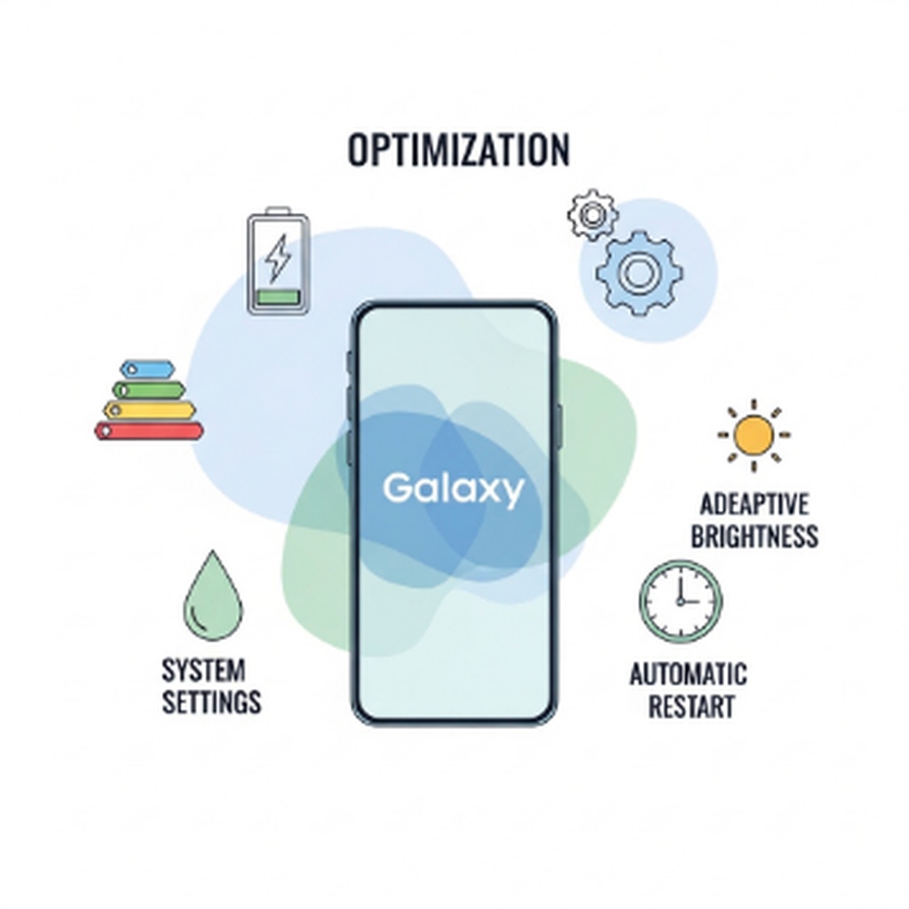 갤럭시 성능 저하 막는 자동 최적화 및 새벽 재시작 설정 방법