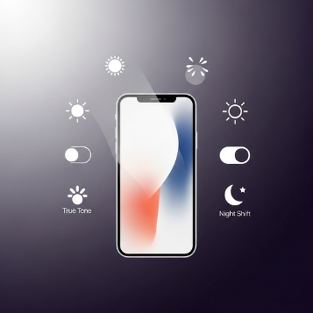 아이폰 화면 밝기 제멋대로 바뀔 때 자동 밝기 끄기