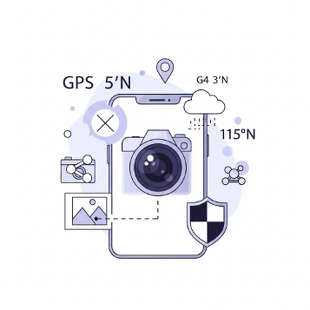 스마트폰 사진 위치 정보 제거 및 안전한 공유 방법