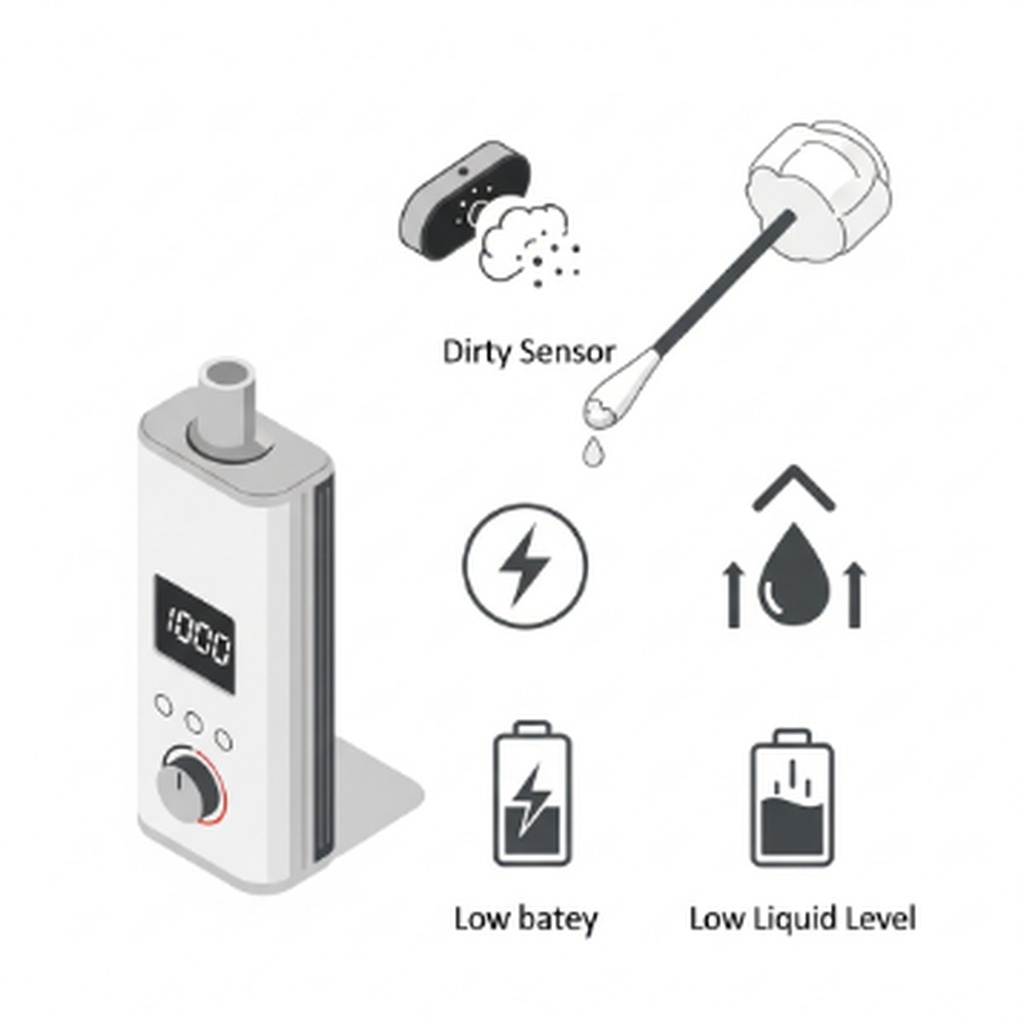 릴 하이브리드 자동 가열 멈춤 해결법 및 센서 청소 포인트