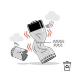 전자담배 배터리 팽창 증상 확인 및 안전한 폐기 장소