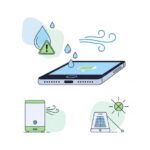 스마트폰 충전 단자 물기 감지 경고 해결하는 방법