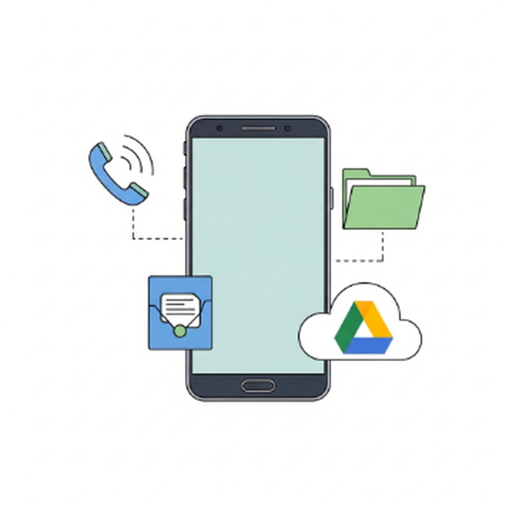갤럭시 통화 녹음 파일 구글 드라이브 백업 및 한꺼번에 옮기는 방법