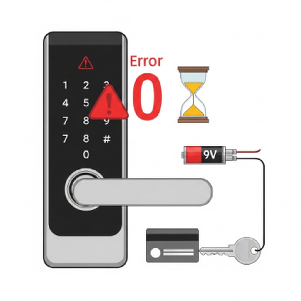 현관 도어락 비밀번호 오류 잠김 해결하는 방법과 비상 해제 꿀팁