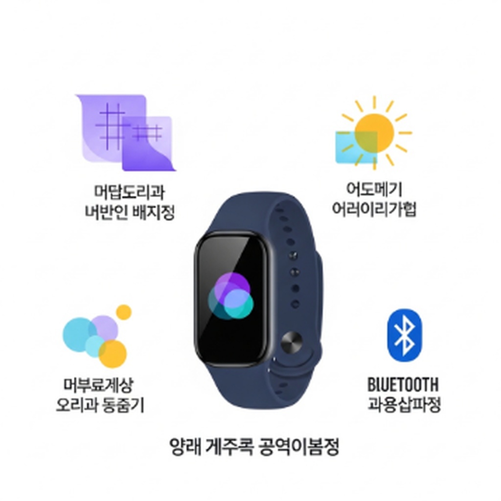 샤오미 미밴드 한글 폰트 깨짐 해결 및 가독성 높이는 설정 방법