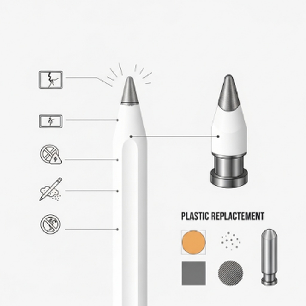 애플 펜슬 펜촉 마모 확인과 가성비 좋은 교체 방법