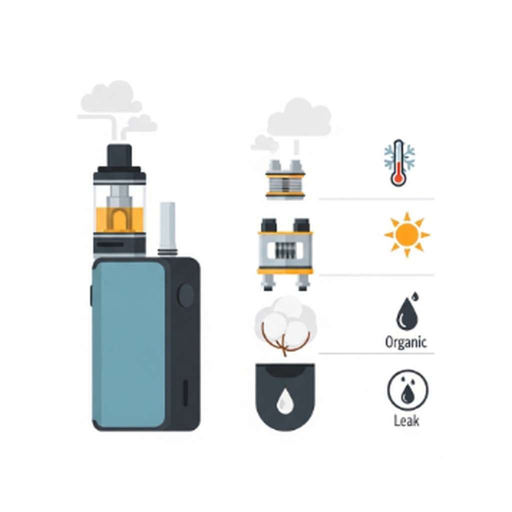 전자담배 탄 맛 원인 해결과 코일 교체 주기 완벽 방법