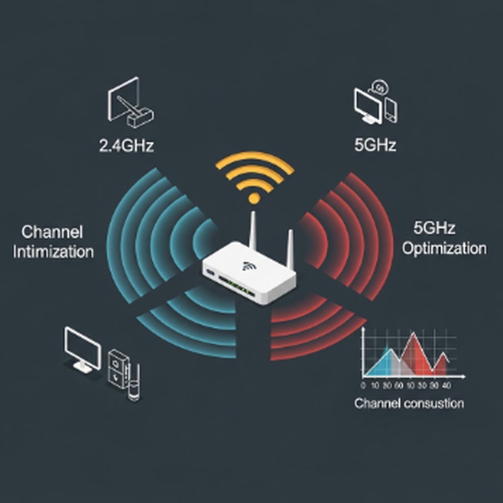 공유기 와이파이 채널 변경으로 인터넷 속도 올리는 법