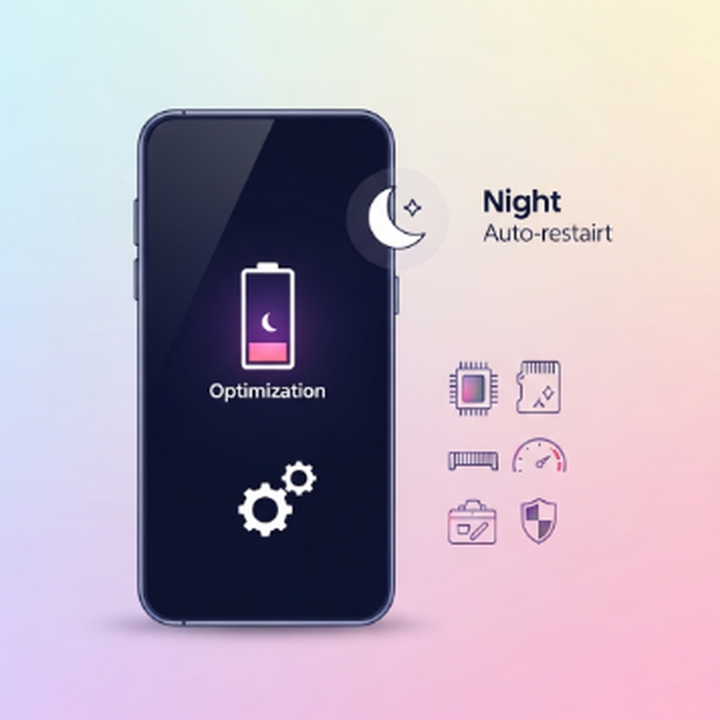 갤럭시 성능 저하 막는 자동 최적화 및 새벽 재시작 설정 방법