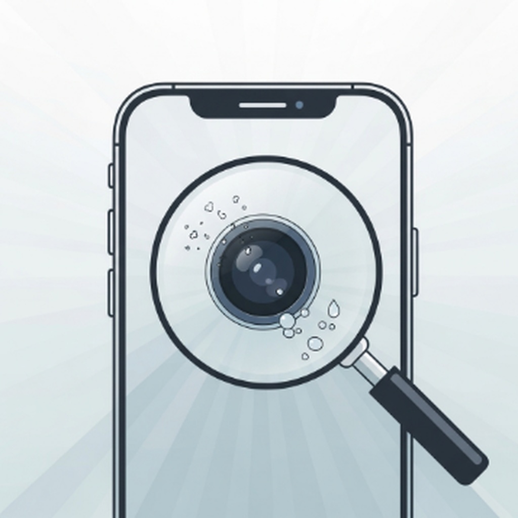 아이폰 카메라 렌즈 안쪽에 먼지나 습기 찼을 때 자가 조치법