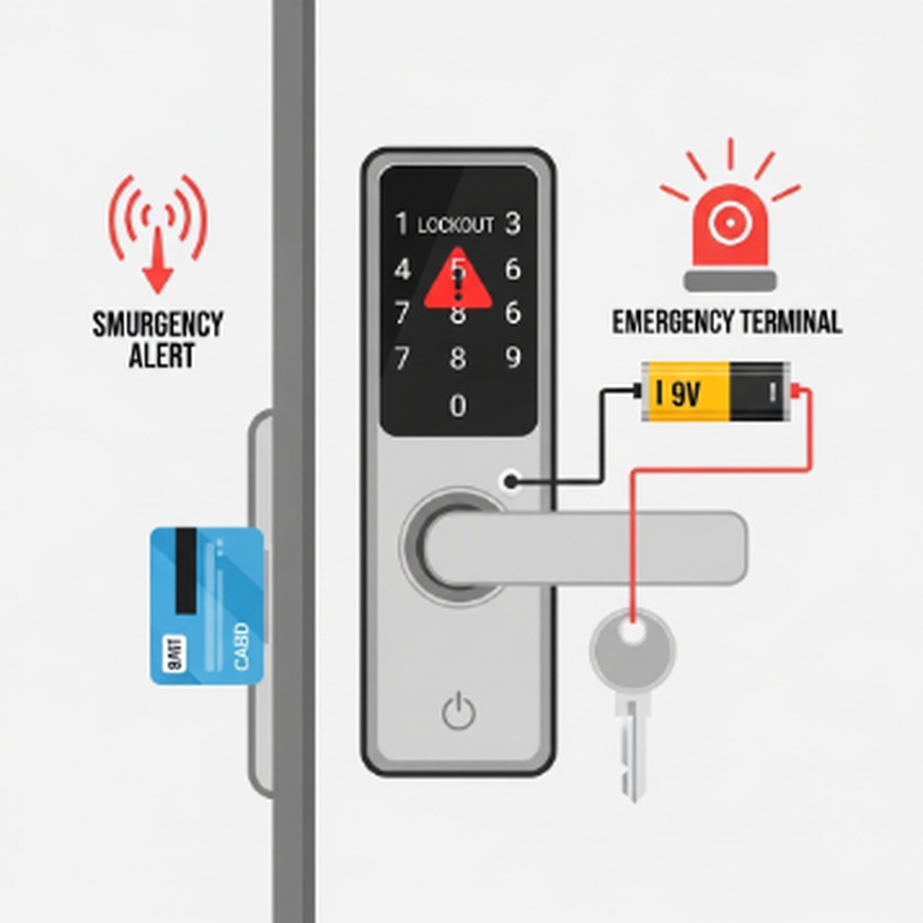 현관 도어락 비밀번호 오류 잠김 해결하는 방법과 비상 해제 꿀팁