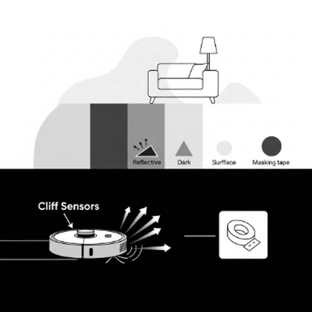 로봇청소기 검은색 카펫 인식 오류 해결 방법과 꿀팁