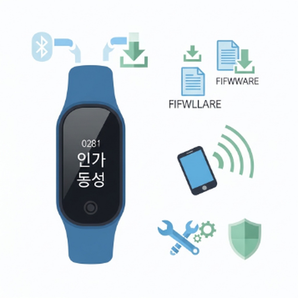 샤오미 미밴드 한글 폰트 깨짐 해결 및 가독성 높이는 설정 방법