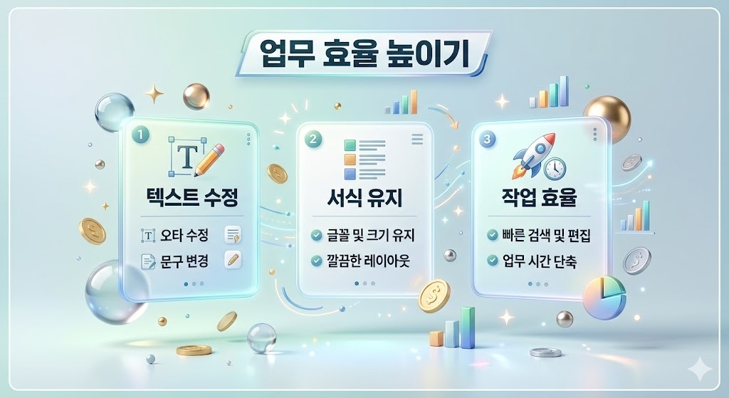 PDF 글자 수정과 텍스트 편집 프로그램 활용하여 업무 효율 높이는 방법