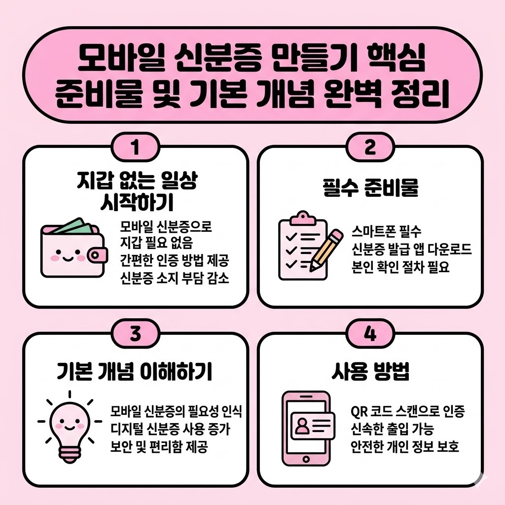 모바일 신분증 만들기 설치부터 활용까지 완벽 방법