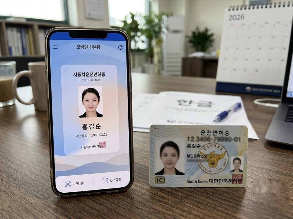 모바일운전면허증 발급 방법 2가지, 아이폰 등록 오류 해결하려면?