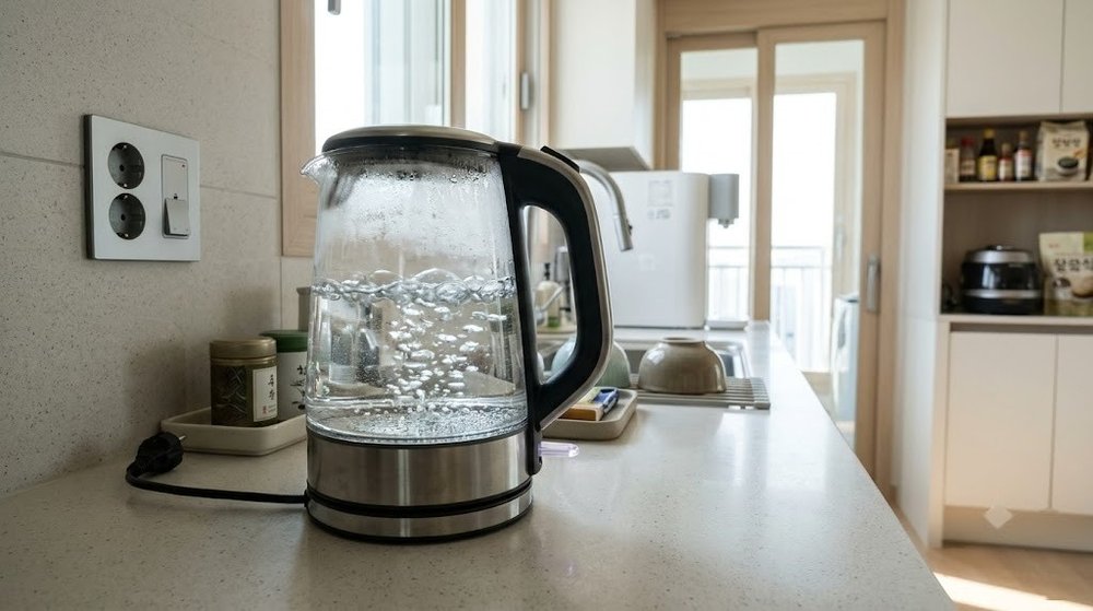 보르르 분유포트 1.3L 단점과 흰 알갱이 대처법, 릴리브 비교 시 식는 시간은?