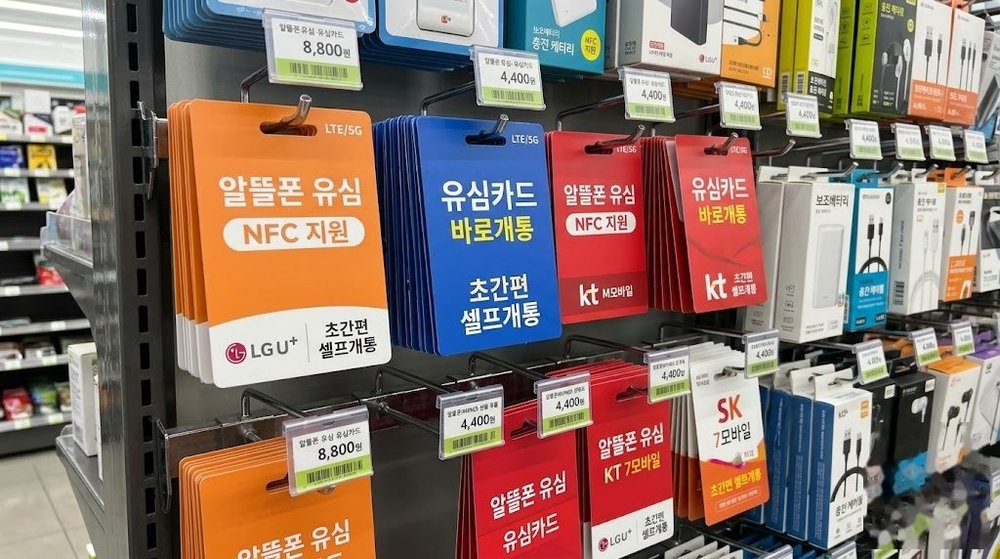 알뜰폰 유심 구매, 편의점·온라인·은행 어디가 빠르고 쌀까?
